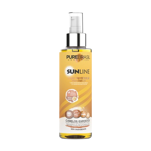 PureBrasil SunLine Spray Protetor UV para Cabelos
