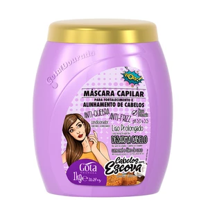 GOTA DOURADA MÁSCARA LISOS C/ESCOVA 1000ML - Essencial Cosmética