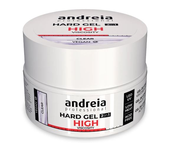 HARD GEL 2 EM 1 HIGH CLEAR 44GRS AD