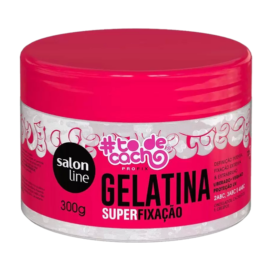 Salon Line #Todecacho Gelatina Super Fixação 300gr