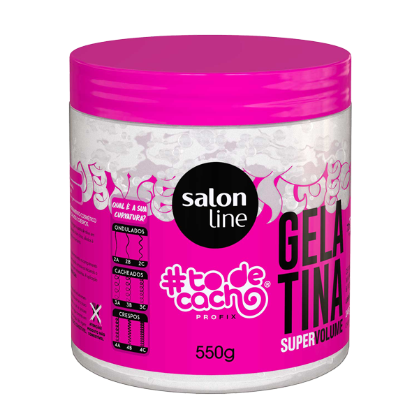 Salon Line #Todecacho Gelatina Super Volume 550gr