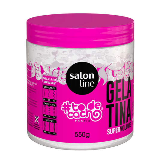 Salon Line #Todecacho Gelatina Super Volume 550gr